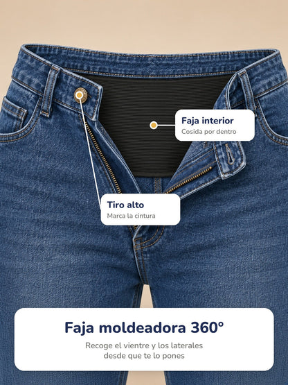 Faja moldeadora 360° cosida por dentro